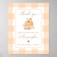 Peach Gingham A Little Pumpkin Baby Duwer Favorite