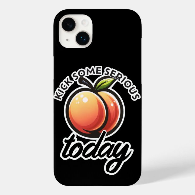 Peach Hintern Kick einige ernste Hintern heute mot Case-Mate iPhone Hülle (Rückseite)