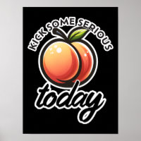 Peach Hintern Kick einige ernste Hintern heute mot