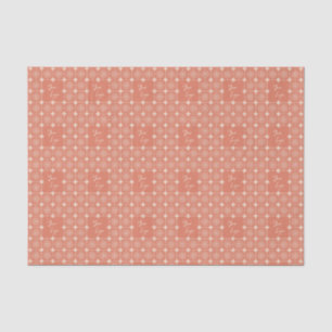Peach Ivory Geometric Business Logo Seidenpapier