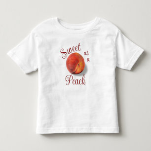 Peach Kleinkind Oben T-shirt