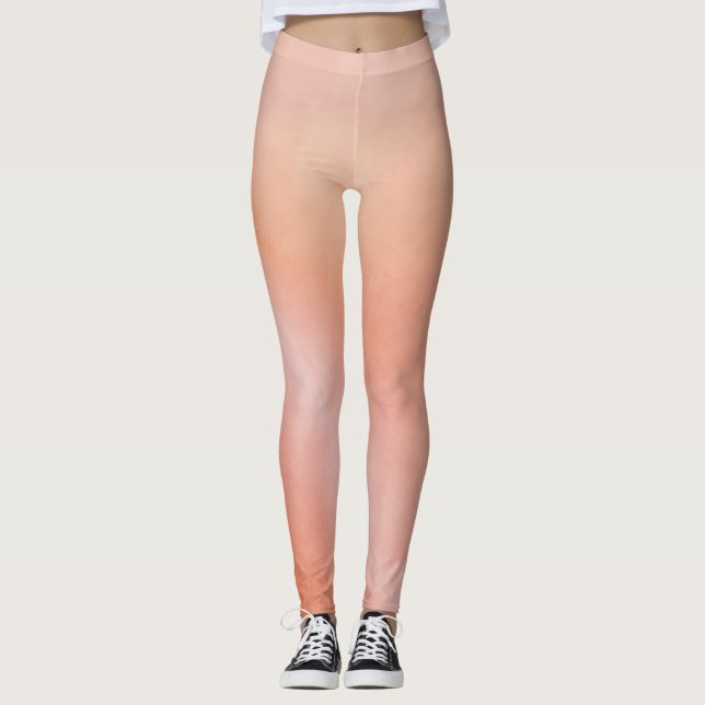 Peach Leggings (Vorderseite)