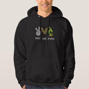 Peach Liebe Labrador Woche 2022 Laboratory Tech Te Hoodie