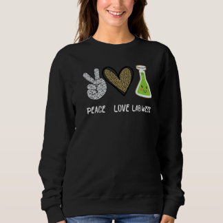 Peach Liebe Labrador Woche 2022 Laboratory Tech Te Sweatshirt