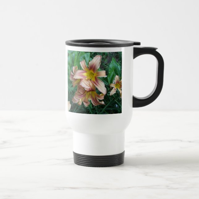 Peach Lily Travel Mug Reisebecher (Rechts)