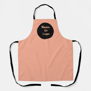 Peach-Logo personalisieren Schürze