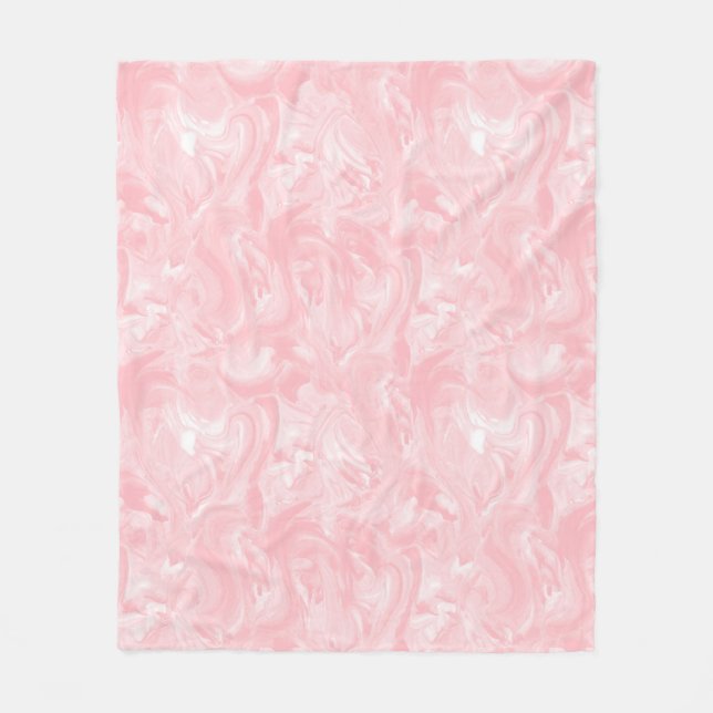 Peach Marble Medium Blanket Fleecedecke (Vorderseite)