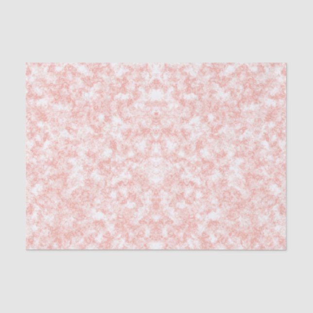 Peach Marble Tissue Paper Seidenpapier (Vorderseite)