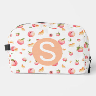 Peach-Muster Waschbeutel