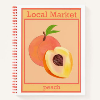 Peach Notebook Notizbuch