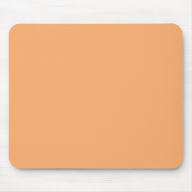 Peach Orange Gold Pastell Mousepad (Vorne)