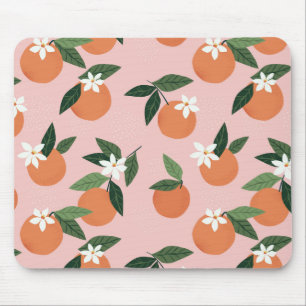 Peach Orange Juice Muster Mousepad