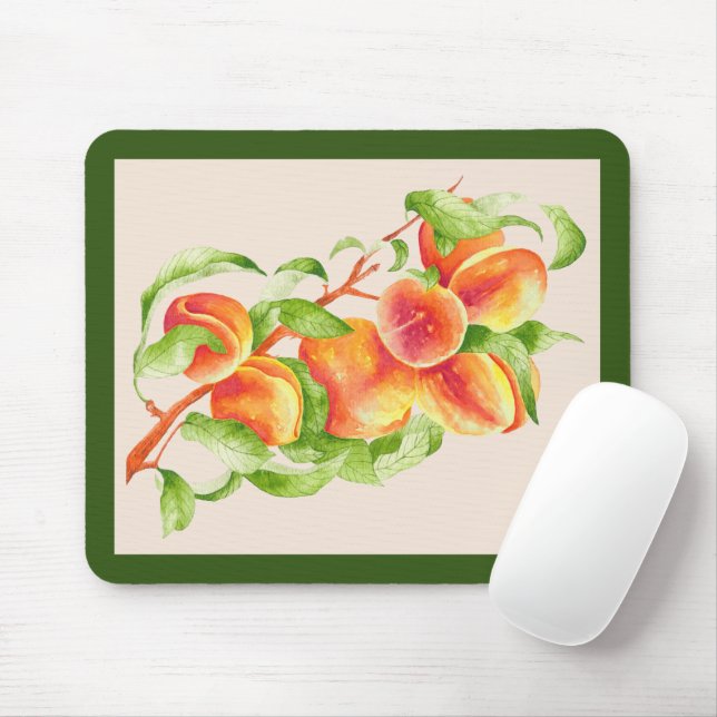 'Peach Paradise' auf einem Mauspad (Mit Mouse)