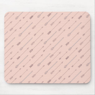 Peach Pfeile Mousepad