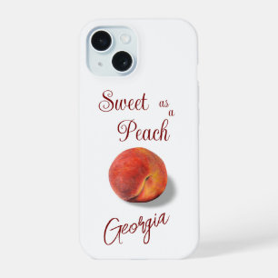 Peach Phone Case iPhone 15 Hülle