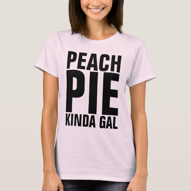 PEACH PIE LADIES T - SHIRT (Vorderseite)