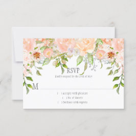 Peach Pink Roses Grüne Weinroute UAWG RSVP Karte