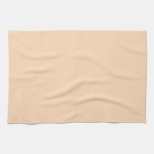 Peach Puff Solid Color Geschirrtuch