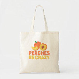Peach Pun Fruit Georgia Iced Tee Tragetasche