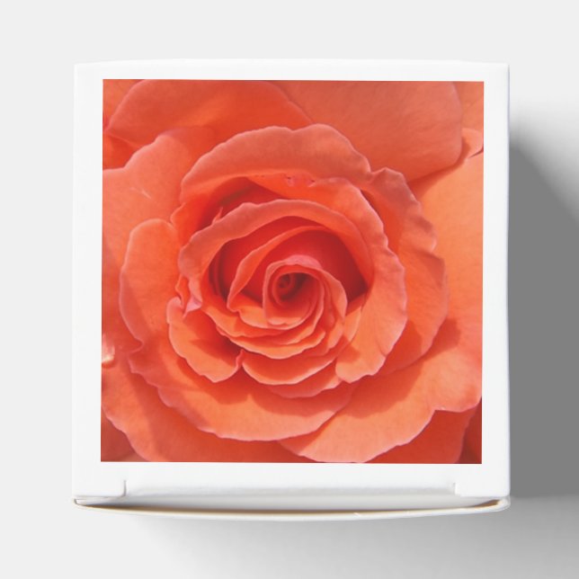 Peach-Rose Geschenkschachtel (Oben)