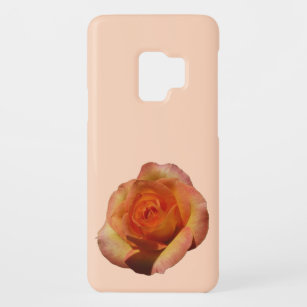 Peach Rose Orange Floral Fotografie Case-Mate Samsung Galaxy S9 Hülle