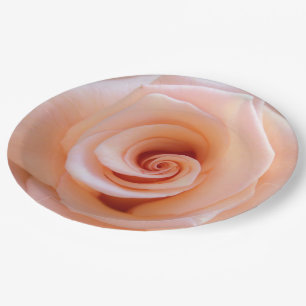 Peach-Rose Pappteller