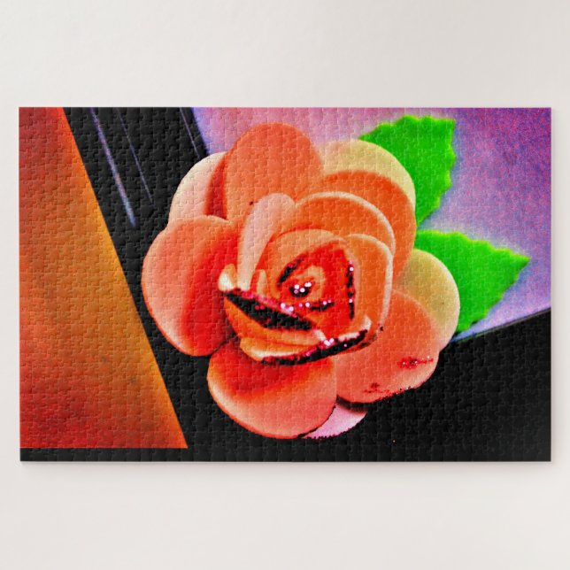 Peach-Rose Puzzle (Horizontal)