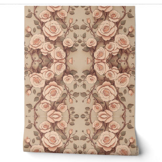 Peach-Rose Tapete