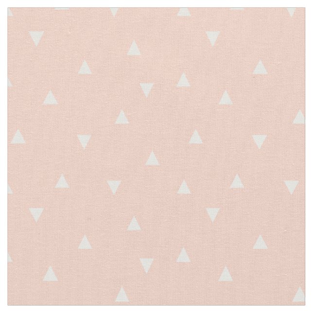 Peach Scatter Triangle Stoff (Nahaufnahme)