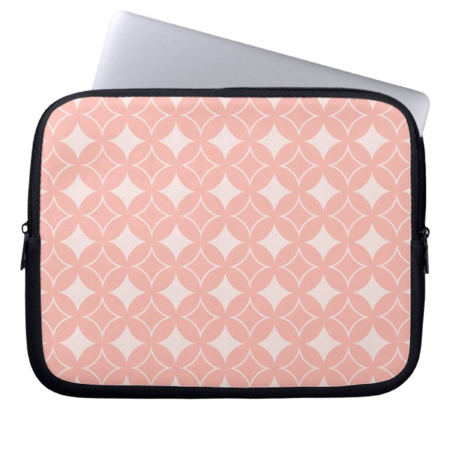 Peach Shippo Laptopschutzhülle (Vorderseite)