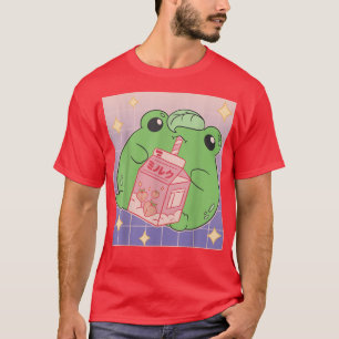 Peach Sweet Japan Graphic Harajuku Otaku Ästhetik T-Shirt
