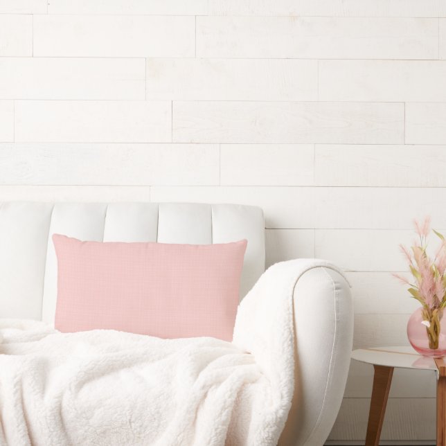 Peach Tiny Tattersall Lendenkissen (Liege)