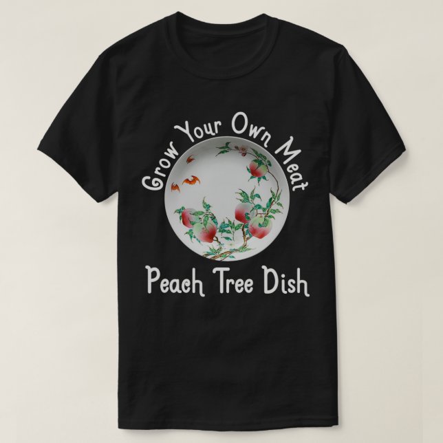 Peach Tree Dish  T-Shirt (Design vorne)