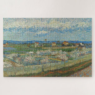 Peach Trees in Bloom by Van Gogh Puzzle