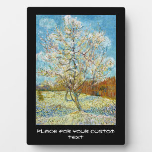Peach Trees in Blossom Vincent Van Gogh Fotoplatte