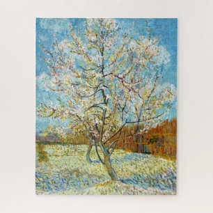 Peach Trees in Blossom Vincent Van Gogh lebendig Puzzle