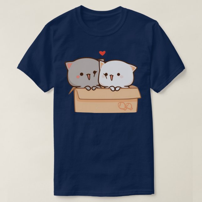 Peach und Goma T-Shirt (Design vorne)