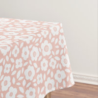 Peach Vintag Blume Kaskade Tableclout