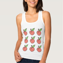 Peach w/green leaf Pattern