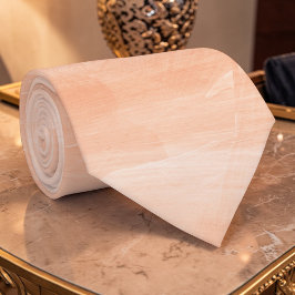 Peach Watercolor Custom Necktie Krawatte