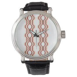 Peach Wave Symmetry Armbanduhr