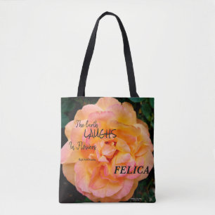 Peach Yellow Pink Blend Rose Blume Foto