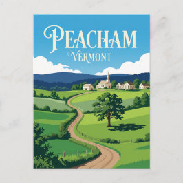 Peacham USA Postkarte