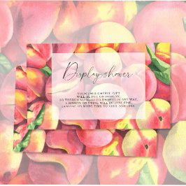 Peaches - Dusche anzeigen Begleitkarte