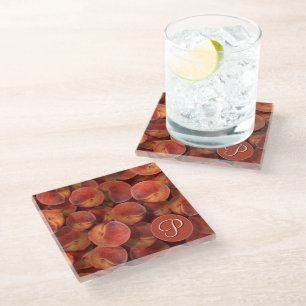 Peaches Glass Untersetzer