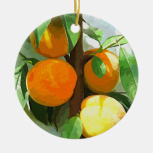 PEACHES KERAMIKORNAMENT