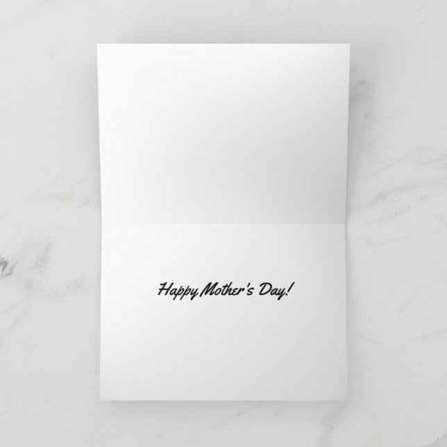 Peaches Kitten zum Muttertag Karte (Innenseite)