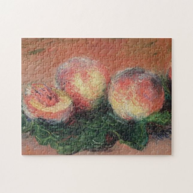 Peaches Monet Fine Art Art Puzzle (Horizontal)