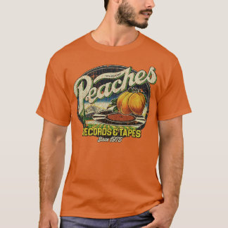 Peaches Records Tapes 1975 Kissen T-Shirt