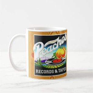 Peaches Records & Tapes Kaffeetasse